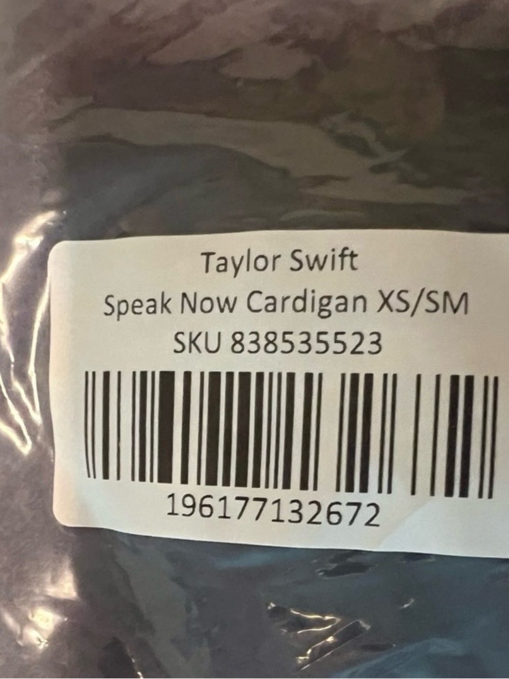 Authentic Taylor Swift Speak Now Cardigan - Picture 5 of 5